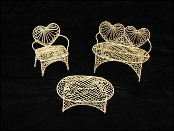 Abaca Chair And Settee, 3-Piece Set (Lot Of 6 Sets)  |   Abaca Abaca Abaca