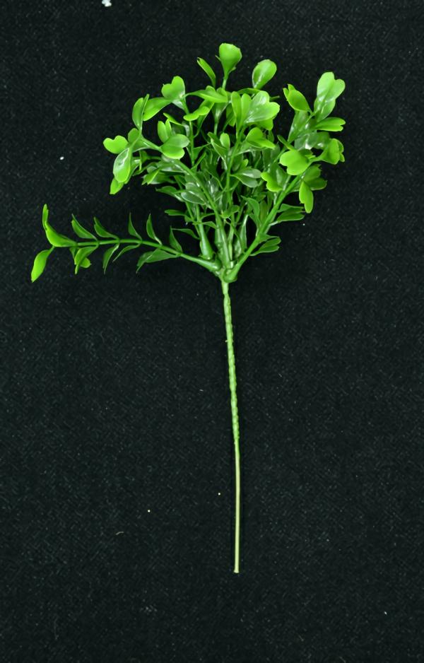 Plastic Boxwood Pick X 10 (Lot Of 1 Bundle – 12 Pcs. Per Bundle)  |   Artificial Greenery, Foliage And Leaves Artificial Greenery, Foliage And Leaves Artificial Greenery, Foliage And Leaves