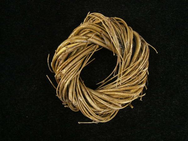 Twisted Grapevine Wreath, 3 Inch (Lot Of 12)  |   Wicker Abaca & Wicker Wicker