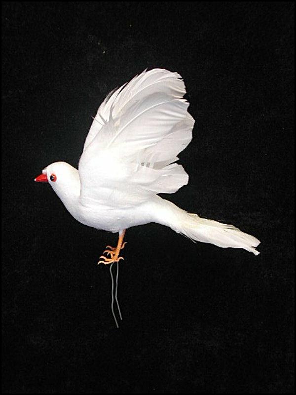 White Flying Dove, 6 Inch (Lot Of 12)  |   Other Craft Items General Craft Items Other Craft Items